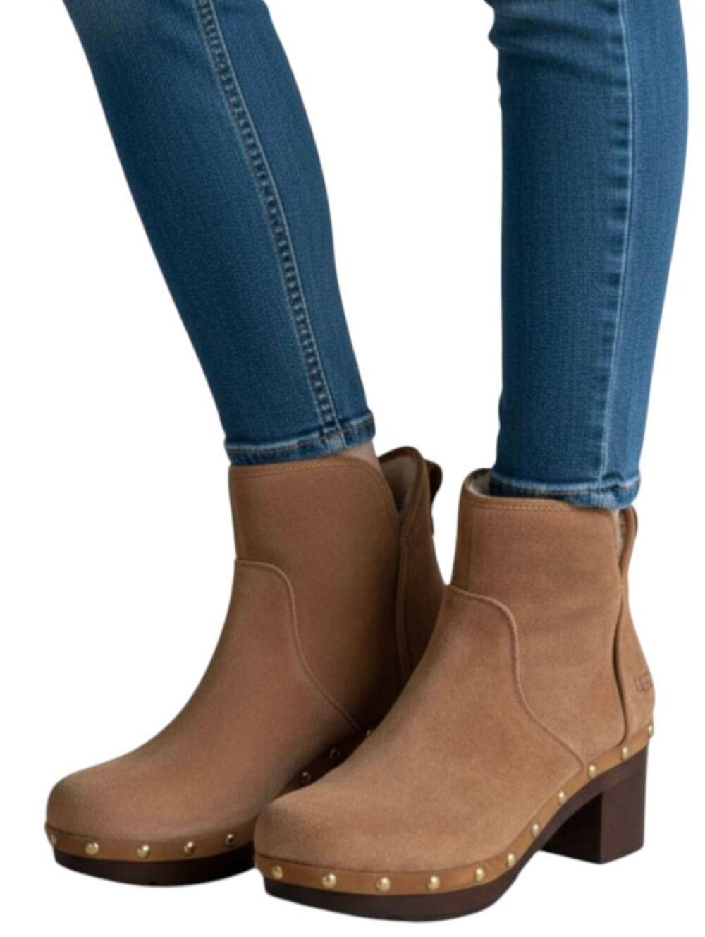 UGG Cam II Heeled Ankle Boot Size 7